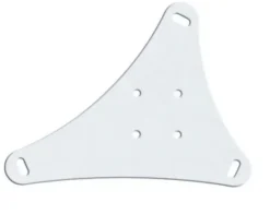 Plaque de fixation PeTa pour vidéoprojecteurs avec pas de vis sur le dessous