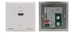 Platine murale active Kramer WP-571 Émetteur HDMI sur Paires Torsadées