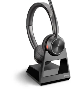 Poly Savi 7220 Office - Micro-casque stéréo sans fil (avec socle de chargement DECT)