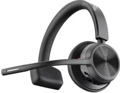 Poly Voyager 4310 - Micro-casque mono Bluetooth USB-C certifié pour Microsoft Teams (avec socle de chargement)