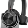 Poly Voyager 4310 - Micro-casque mono Bluetooth USB-C certifié pour UC (avec socle de chargement)
