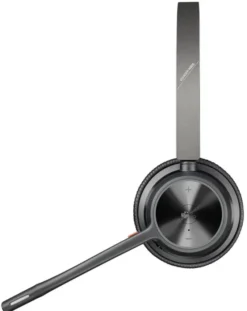 Poly Voyager 4320 - Micro-casque stéréo Bluetooth USB-A certifié pour Microsoft Teams (avec socle de chargement)