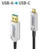 Purelink FX-I630-010 Câble fibre optique FiberX USB 3.2 USB-C//USB-A AOC, 10 m