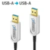 Purelink FX-I640-015 Câble fibre optique FiberX USB 3.2 USB-A AOC, 15,0 m