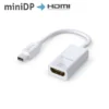 Purelink IS140 Adaptateur Mini DisplayPort vers HDMI 4K 0,15m blanc