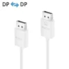 Purelink IS2020-020 Câble DisplayPort vers DisplayPort 4k 2 m, blanc