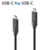 Purelink IS2511-010 Câble USB-C vers USB-C (Gen 2) 1 m, noir