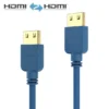 Purelink PI0502-005 Câble HDMI SuperThin 0,5 m, bleu