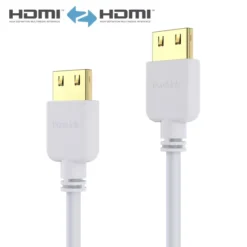 Purelink PI0501-005 Câble HDMI SuperThin 0,5 m, blanc