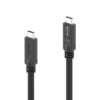 PureLink PI6600-020 Câble USB-C coaxial micro USB4 Gen2 haut de gamme, 2 m