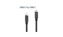 PureLink PI6600-050 Câble USB-C coaxial micro USB 3.2 Gen1 haut de gamme, 5,00 m