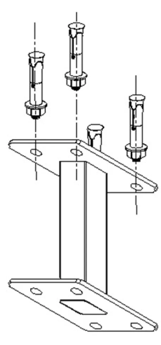 Équerres de plafond celexon pour écrans de projection PRO Plus 50 cm