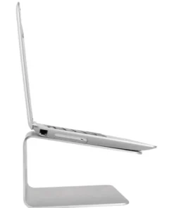 Rehausseur de bureau Neomounts NSLS050 pour ordinateur portable - 10"-17", argenté (pivotant)