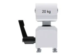 Rotule autobloquante PeTa avec levier de serrage seul pour support plafond standard, blanc