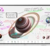 Samsung Flip Pro WM75B 75" Display tactile