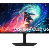 Samsung G61SH Moniteur de jeu Odyssey OLED QHD 240 Hz de 27 pouces
