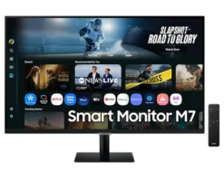 Samsung M70F moniteur intelligent AI de 32 pouces avec hub de jeu intégré