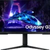 Samsung Odyssey G30D - Moniteur VA 24", 1920 x 1080 Full HD, 180Hz, 1ms