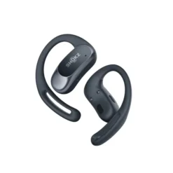 SHOKZ OpenFit Air Casque Bluetooth design à oreillettes ouvertes avec 28 heures d'autonomie | Couleur : Noir