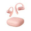 SHOKZ OpenFit Air Casque Bluetooth design à oreillettes ouvertes avec 28 heures d'autonomie | Couleur : Rose