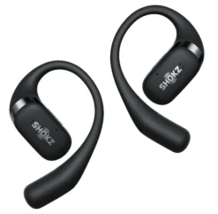 SHOKZ OpenFit Écouteurs Bluetooth à oreille ouverte avec 28 heures d'autonomie | Couleur : Noir