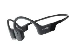 SHOKZ OpenMove Ecouteurs Bluetooth à oreillettes ouvertes avec 6 heures d'autonomie pour les sports urbains | Couleur : Gris ardoise