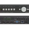 Sélecteur/Scaler de présentation compact Kramer VP-440H2 5 entrées 4K60 4:4:4 avec sorties HDBaseT & HDMI
