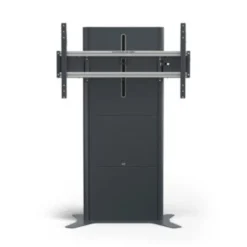 SMS Presence Floor - Support réglable en hauteur par moteur - Mise à jour 2021 - jusqu'à 84" | max. VESA 1000x600| Charge admissible 150kg | gris foncé