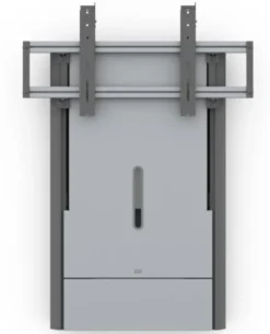 SMS Presence Speed Wall - Support mural réglable en hauteur manuellement - jusqu'à 98" | max. VESA 600x400 | charge admissible : 60-90kg | aluminium/ gris foncé