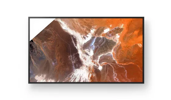 Sony FW-55BZ30P Écran professionnel 4K HDR de 55 pouces avec norme Deep Black Non-Glare, installation flexible et ergonomie améliorée.