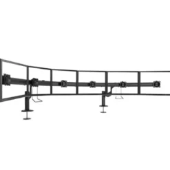 Support de bureau Chief KONTOUR K4G510B pour 5x1 écrans de 19"-24" - noir (inclinable)