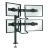 Support de bureau Chief KONTOUR K4G220B pour 2x2 écrans de 19"-24" - noir (réglable en profondeur, inclinable et pivotant)