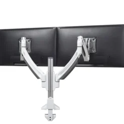 Support de bureau Chief Kontour K1C220W réglable en hauteur et vissable, avec bras articulés pour 2 moniteurs