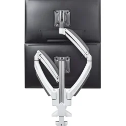 Support de bureau Chief Kontour K1C220W réglable en hauteur et vissable, avec bras articulés pour 2 moniteurs
