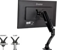 Support de bureau iiyama DS3001C-B1 à bras pneumatique articulé