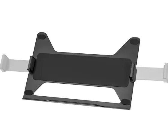 Support de bureau Neomounts DS20-425BL1 pour ordinateur portable de 11,6"-17,3"- noir (inclinable, rotatif et pivotant)