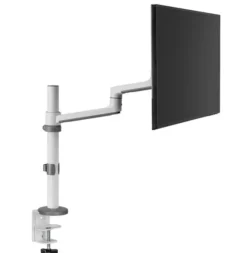 Support de bureau Neomounts DS60-425WH1 pour écran 27" - blanc (inclinable, rotatif et pivotant)