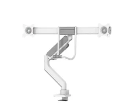 Support de bureau Neomounts DS75-450WH2 pour deux écrans de 17"-32" - blanc