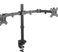 Support de bureau Neomounts FPMA-D550DBLACK pour 2 écrans jusqu'à 32