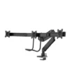 Support de bureau Neomounts NM-D775DX3BLACK pour trois écrans plats jusqu'à 27" | 6 kg (par écran)