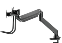 Support de bureau Neomounts NM-D775DXBLACK pour deux écrans jusqu'à 32