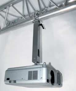 Support de traverse PeTa, Half-Coupler inclus, longueur variable 70-130 cm, Argent