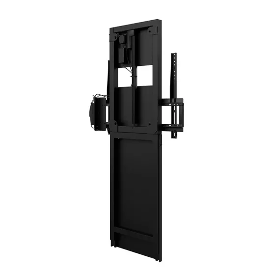 Support fixe Hagor WH Moto Slim Stud-wall réglable en hauteur électriquement - 42"-75" (fixation murale/sol)