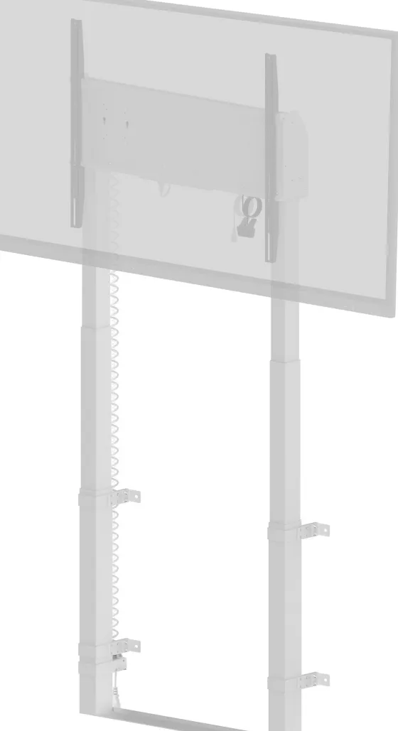 Support fixe iiyama MD-WLIFT2031-W1 réglable en hauteur électriquement - 55"-98"
