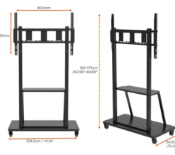 Support mobile/fixe celexon Economy Adjust-55110MP réglable en hauteur manuellement - 55’’-100’’