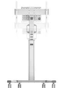 Support mobile Neomounts FL50S-825WH1 réglable en hauteur manuellement - 37