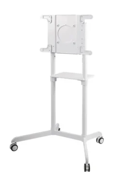 Support mobile Neomounts NS-M1250WHITE - 37"-70" (inclinable 5° et pivotant 90°), blanc