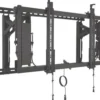 Support mural Chief LVS1U ConnexSys pour display mur-écran, format paysage, noir (40" à 80") (Rails inclus)