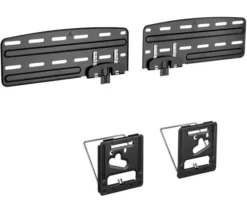 Support mural fixe Neomounts WL30-265BL1 ultra-plat pour écrans Samsung - 43"-85", noir