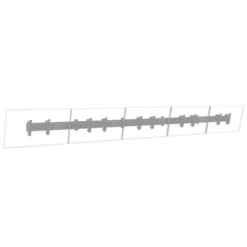 Support mural Hagor comPROnents® Menuboard pour 5 Displays - 32